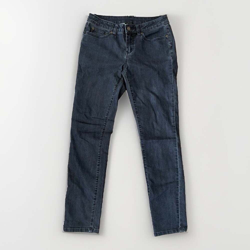 PrAna Women's 5-pocket Jeans Skinny White Stretch Organic Denim Pants Size  4/27